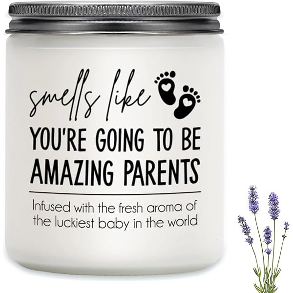 Gender Reveal Gifts, Beautiful Mummy To Be Lavender Scented Candle