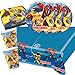 Produktbild 37-teiliges Party-Set Transformers RID - Teller Becher Servietten Tischdecke für 8 Kinder