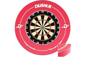 VELOSTREAMUS Dart Board Surround Ring,Durable EVA Dartboard Surround Wall Protector,Indoor and Outdoor Dart Board Surround,Ideal for Family and Party Games,Perfect Darts Accessory.