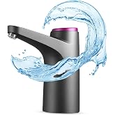 NK Distributeur d'eau en Bouteille Automatique - Chargeur USB, sans BPA, Eau Froide, 1500mAh, Matériau Silicone, Carafes-Bout