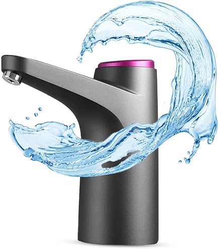 Support Bouteille Eau 5 Gallons Avec Distributeur - Porte-Eau Réutilisable Avec Vanne Débit Rapide