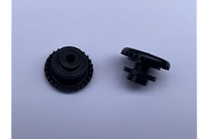 SSC TYRES SSC Slot Car 27 Teeth Contrate Axle Gear Compatible for Scalextric Slot Cars Models, Replacement Car Spares, Toy DIY Parts Accessories Set of 2