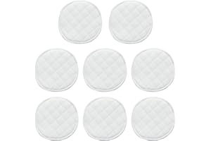 BCBF 8 PCS 10CM Cuscinetti Lavabili Cuscinetto per Capezzolo per Allattamento in maternità coppette assorbilatte Lavabili pastiglie per Il Seno riutilizzabili Riutilizzabili Pad Infermieristica
