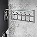 Produktbild MSZ Design Garderobe Wandgarderobe IMMO 5 Edelstahl mit Ablage aus Glas