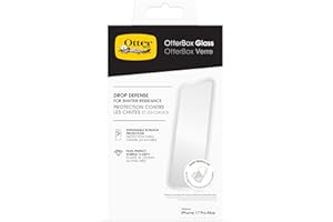 ‎OTTERBOX OtterBox Glass Ochraniacz ekranu dla iPhone 17 Pro Max, szkłem hartowanym o twardości 9H, dwukrotna ochrona przed zarysowaniami i rozbiciem w razie upadku