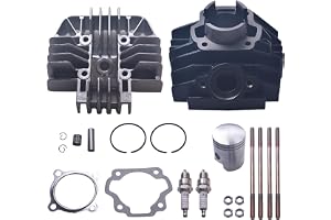 Cylinderpackning kolvringskit som passar till Yamaha PW 80 PW80 1983-2006 ersätter OEM# 21W-1111-00-00, 1W7-11181-00-00, 4AW