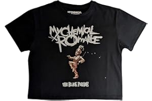 ROCK OFF My Chemical Romance Crop Top T Shirt
