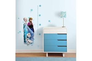 RoomMates RMK2793GC Frozen Elsa, Anna and Olaf Wall Decal, Blue, 2.54 cm. 2.286 cm by 41.91 cm. 97.79 cm, Set of 20 Pieces