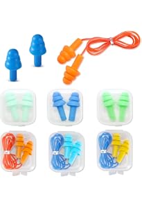 Pack De Tapones Para Oídos Con Banda + 10 Recambios De Silicona - Reutilizables Y Cómodos