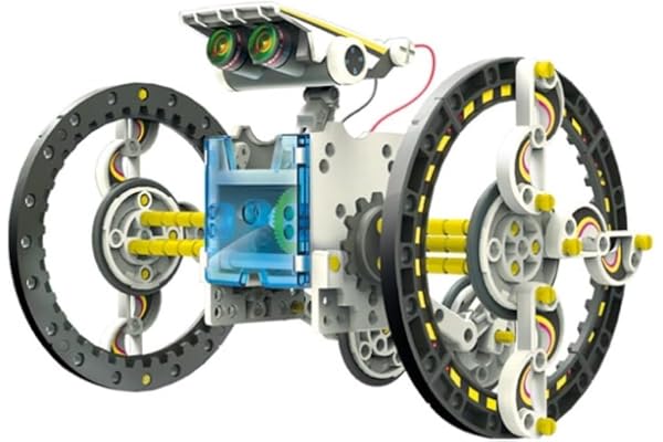 Velleman Kit Robot Solaire 14 en 1, construisez 14 Robots fonctionnant à l’énergie Solaire, Ensemble éducatif STEM, Jouet Scientifique pour Adolescents et Adultes, sans Piles