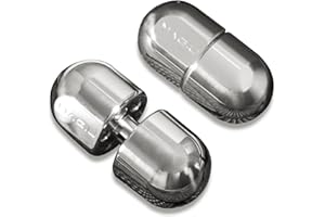 QHYITONTI Fidget Spinner Rostfreie Stähle EDC Spielzeug Anti Angst Spielzeug (Kapsel)