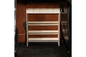 Vanify - Kompatibel mit Opel VIVARO L1 und L2 2019+ Fahrzeugeinrichtung Fahrzeugregale, Werkzeugkasten-Regal