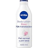 NIVEA Pink Body Lotion (400ml) Body Cream with Argan Oil and Rose Fragrance Body Cream for 72 Hours Full Deep Hydration