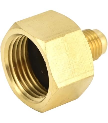 Riduzione Adattatore Per Bombole Gas R32 | Filetto Sinistro 5/16 SAE | Con Guarnizione In Teflon - Foto 14