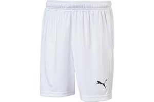 Puma - LIGA Training Core - Short de jogging - Mixte Enfant - Violet (Prism Violet/Puma Blanc) - FR: 8 ans (Taille Fabricant: 128)