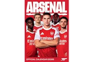 ARSENAL FC MEN'S 2026 A3 CALENDAR