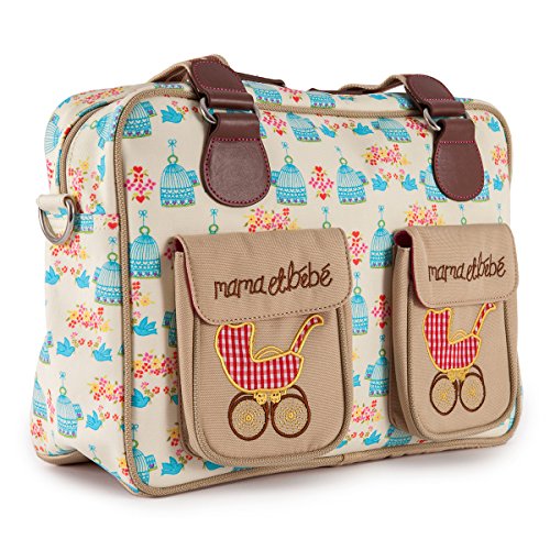 Pink Lining Mama ET Bebe Birdcage Changing Bag