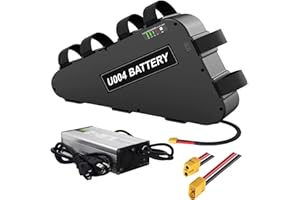 DICHOU 36V/48V/52V Triangle Ebike Battery 20Ah/24Ah/28.8Ah Lithium Ion Pack Battery for 2000W 1800W 1500W 1000W 700W 550W 350W Motor