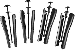 HILLHOME Lot de 4 bottes à ressort réglables pour homme et femme