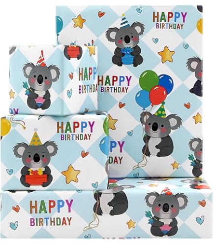 Lustige Koala Geburtstagskarte – „Koala-ty“ Grußkarte Für Frauen | Leer Innen