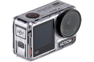 DJI Osmo Action 4 Protective Camera Decal (Celestial Gray), Compatibility: Osmo Action 3, Osmo Action 4