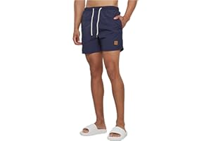 URBAN CLASSICS, Block Swim Shorts, Costume da Bagno Uomo per Mare e Piscina, Disponibili in Oltre 20 colori, Taglie XS - 5XL