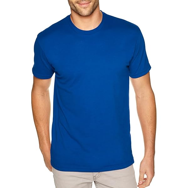 Next Level T Shirt 3600 Premium Fitted Short-Sleeved Shirt Men Crew - Green  - Large : Amazon.co.uk: Fashion