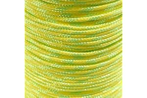 Savage Island Army Military Paracord Reel 3mm Basha Tent Bivi Camping Guy Rope Para Cord (Neon Green/Yellow, 100ft)