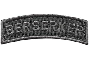 2AFTER1 Berserker Shoulder Tab Subdued Viking Norse Icelandic Heathen Army Military Morale Tactical Fastener Patch