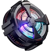 Magnetic Cell Phone Cooler Fan RGB Radiator Cooler, Cooling Fan for Game, Wired, Compatibility With iPhone 12.13 And 14 Series