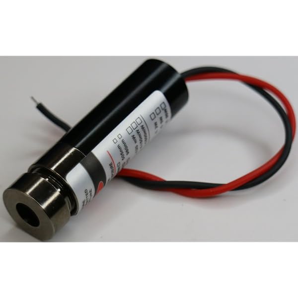 780nm 100mW Infrared Laser Diode Module - Focusable, 5V, With AC Adapter - For Lab & DIY