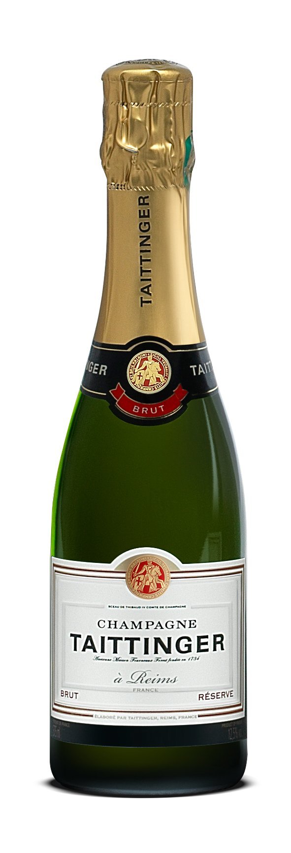 Taittinger Brut Réserve Non Vintage Champagne Half Bottle 37.5cl