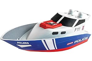 Ninco - (NH99032) NincOcean. Barco de Policía teledirigido, A partir de 6 años, color azul y blanco