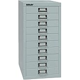 Mobile Con Cassetti Bisley MultiDrawer - 10 Cassetti, Blu Oxford, 38x28x67cm - Foto 3