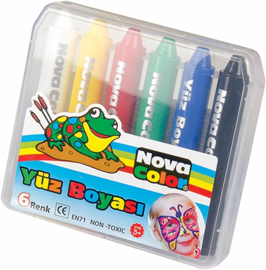 Nova Color NC-210 Yüz Boyası 6 Li