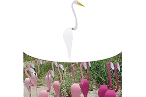 XUJIAM Art Metallique Oiseau Dansant Floride,Art Métallique du Jardin des Oiseaux Dansants De Floride,Flamant Rose Dansant De Floride,Moulin À Vent Flamant Rose, Décoration De Jardin Et De Cour