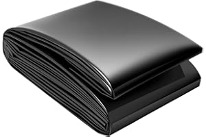 XNYAIZY Preformado Revestimiento De Estanque, 1x2m 2x4m 5x6m 6x9m 7x12m Flexible Lona para Estanques, Para Piscinas De Peces Forro Y Lámina Cascada Exterior Membrana, 0.12mm Espesor(Size:5mx5m(16.4ftx16.4ft))