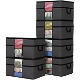 6 Pieces Window Pillow Storage Hurcu - Mega Size Quilt Hurch Organizer Organizer - 75 X 40 X 40 Cm (Anthracite)
