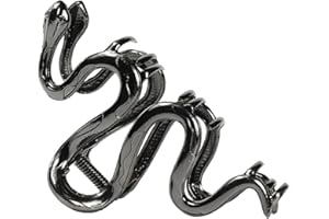 Ro Rox Pince à Cheveux Serpent métal Accessoire pour Cheveux Serpent Gothique