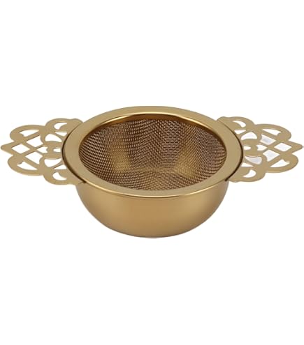 KitchenCraft Professioneel Fijnmazig Theezeefje, 7 cm Roestvrij Stalen Mini Zeefje