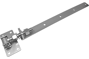 SOTOOLS 2 Stück SO-TOOLS Schwerlast Gartentorscharnier 680-730 mm M24 Gartentorband verzinkt