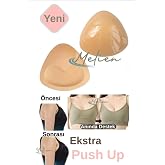 Ten Yapışkanlı G&ouml;r&uuml;nmez Ekstra Push Up Mayo Crop Abiye Elbise S&uuml;tyen Gelinlik G&ouml;ğ&uuml;s Kaldırıcı Dolgunlaştırıcı Kaldırıcı Pedi