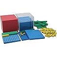 WISSNER active learning Base Ten Set In The Numbre Range of 1000, Re-Plastic°, In Cardboard Box with Guide