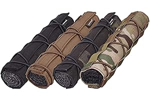 ‎ELITE TRIBE Schalldämpfer-Abdeckung für Airsoft, 22 cm, für Militär, Jagd, taktische Spiele
