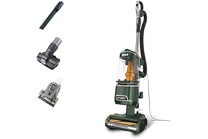 Shark Corded Upright Vacuum Cleaner 1.1L with Anti Hair Wrap Technology, Pet Model, LED Headlights, Lift-Away, Anti-Allergen, 8m Cord, 750W, 3 Attachments inc Pet Tool, Green, NZ691UKT