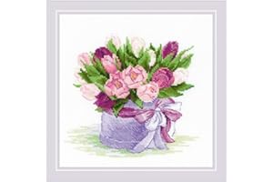 RIOLIS Counted Cross Stitch - Kit da 7,75X7,75, tubolari per cappello (14 Count)