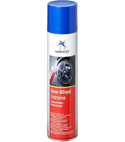 Cuidado Para Neumáticos Norma New Wheel Extreme - 400 Ml Con Silicona | Protección Duradera Y Resistente Al Agua