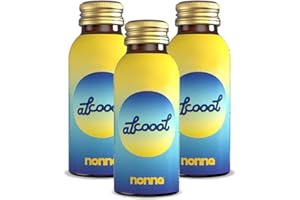 NONNA LAB - Alcoool, Liquide - Lot de 10 x 10 ml - Récupération & Réhydratation - Compléments Alimentaires Action 5 En 1 - Boisson Vegan & Sans Gluten