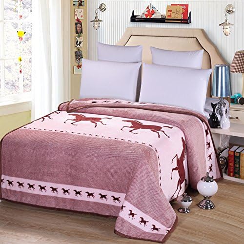 Blanket double thick NAP blanket student children single Weighted Blankets Supersoft soft and cuddly Cashmere Touch cosy blanketDream120x200cm 0.72kg