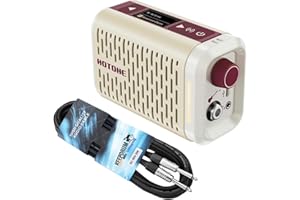 GENERISCH Hotone AP-5WH Guitar Amplifier Pulze Mini Modeling Amp with Keepdrum Jack Cable